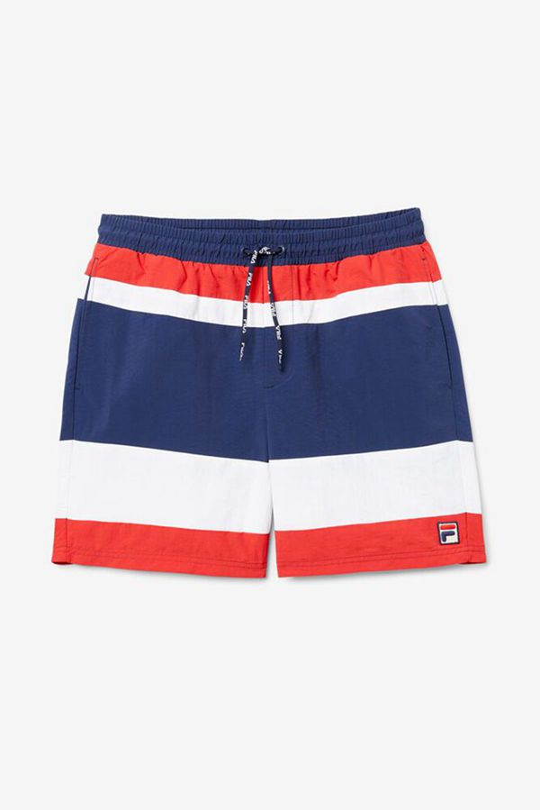 Fila Rory Swim Men's Shorts - Navy,NZ 890-67093